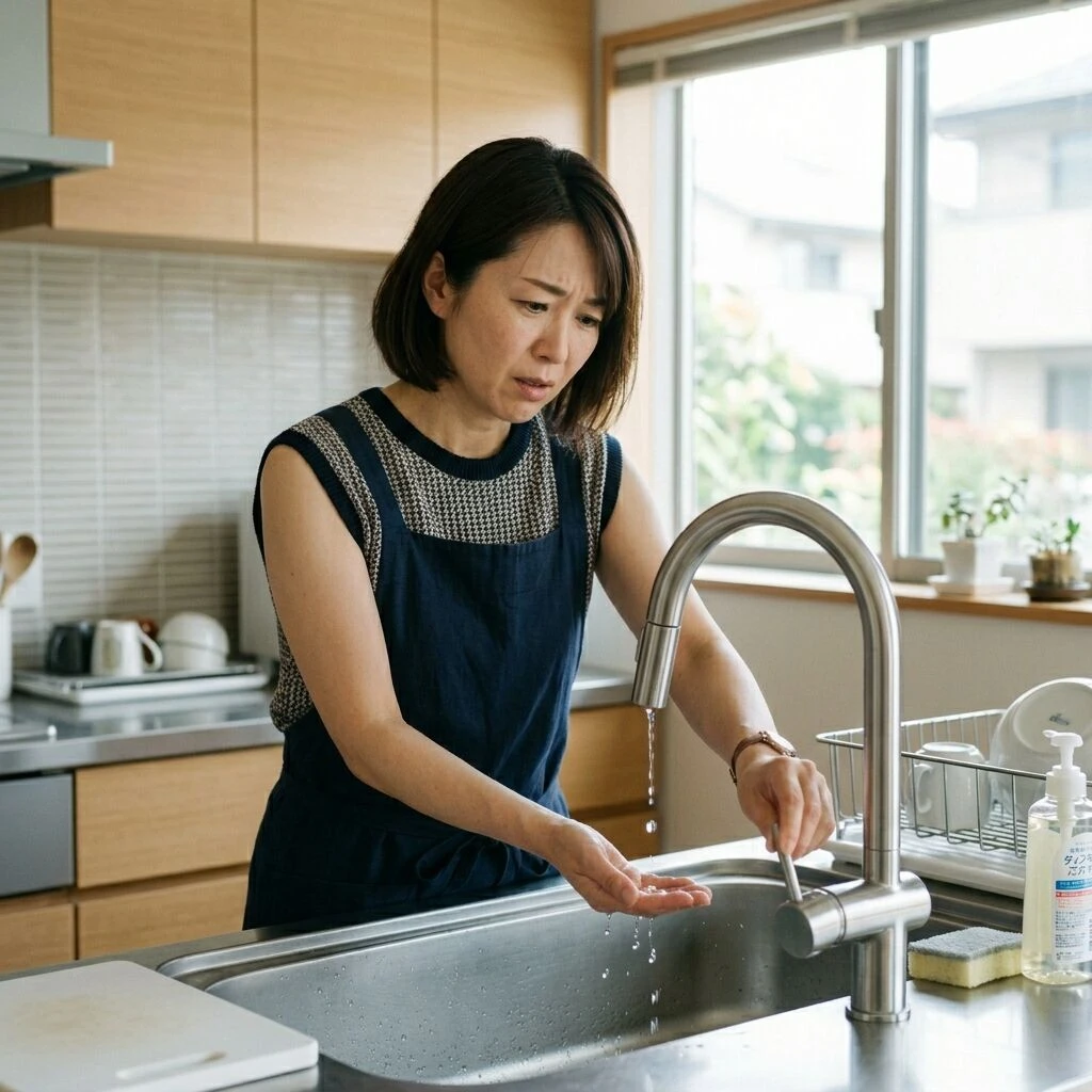 水圧低下の原因と対策