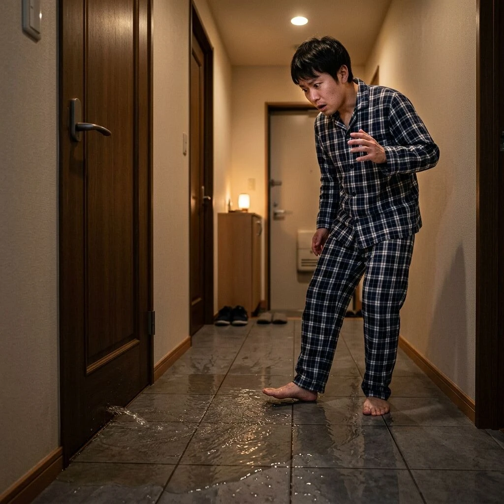 突然の漏水、その時は・・・