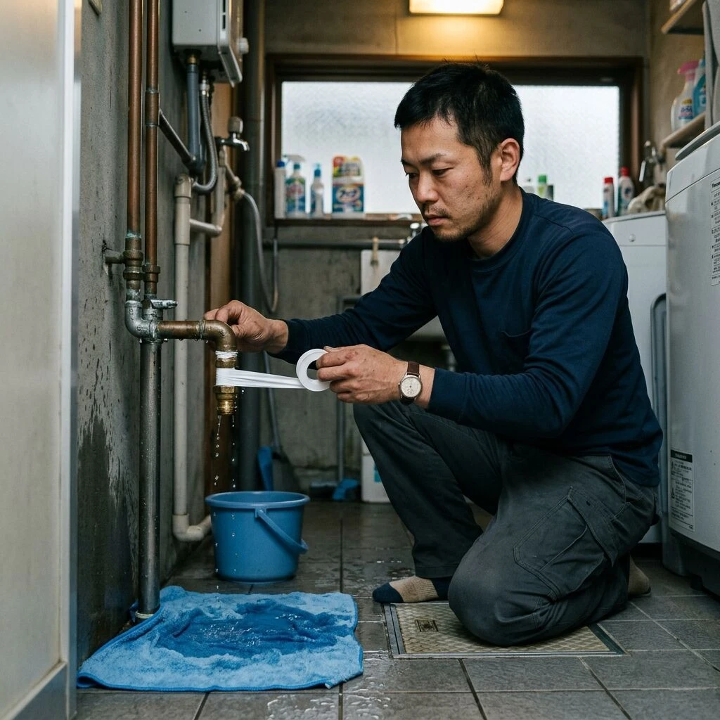 応急処置でひとまず解決