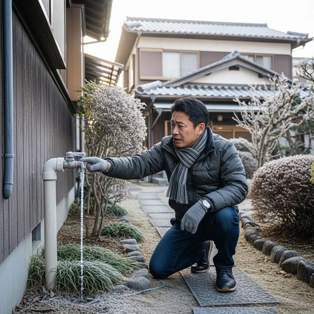 凍結による水道の問題