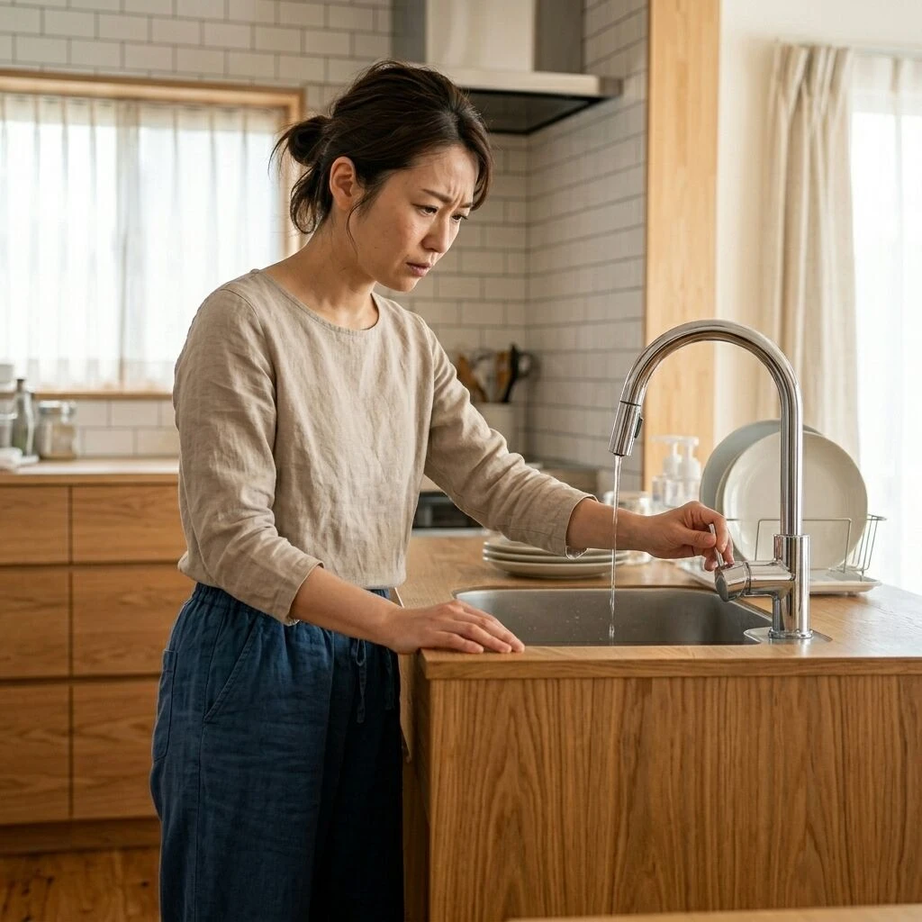 水が出にくい！この不便な状態をどうする？