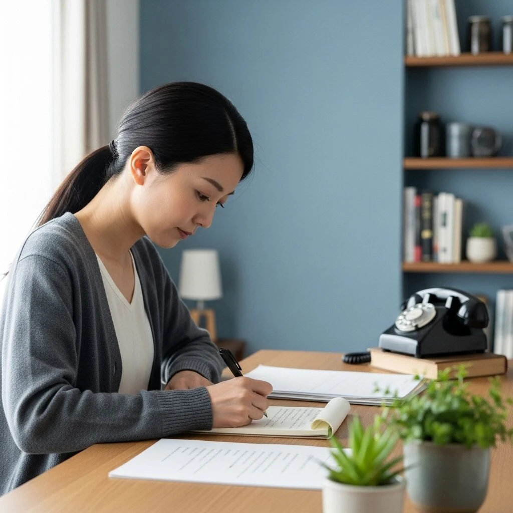 いざという時の連絡先をリスト化
