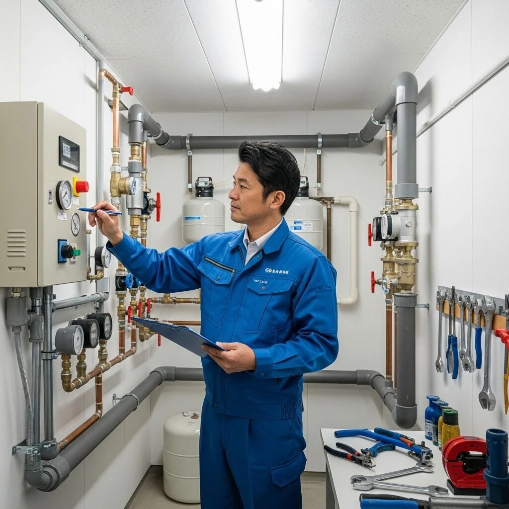 給水システムの不具合の場合