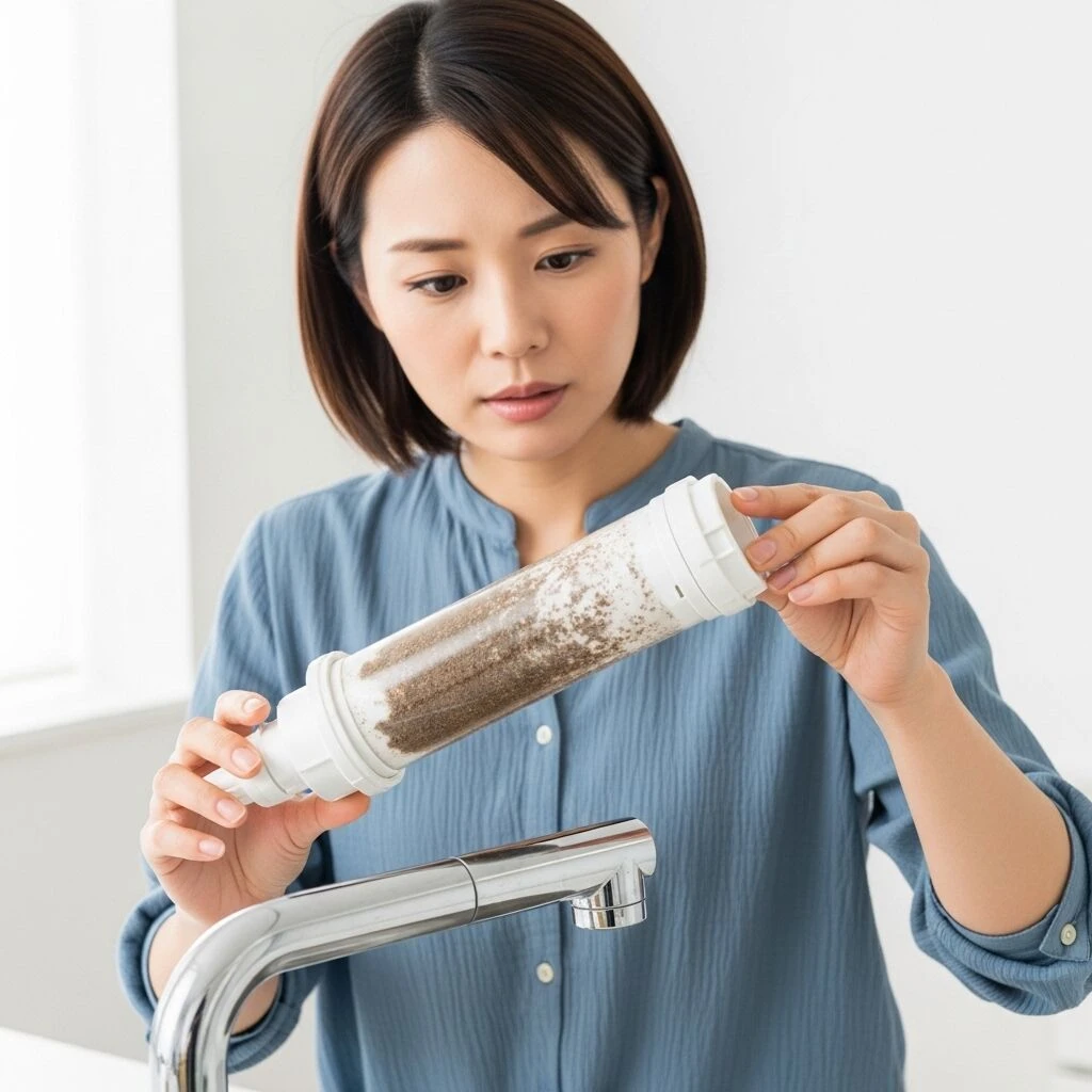 フィルターの詰まり