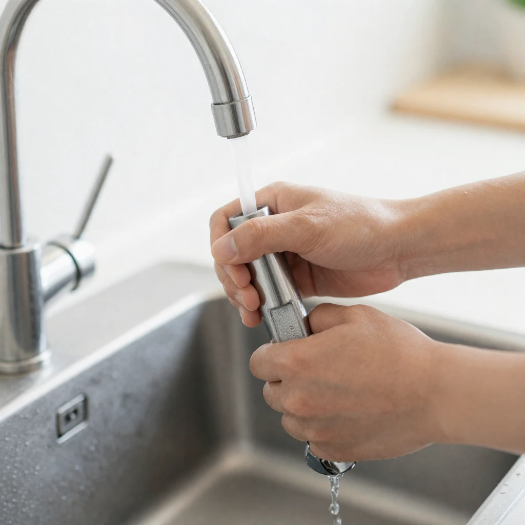 蛇口の水漏れに対処する