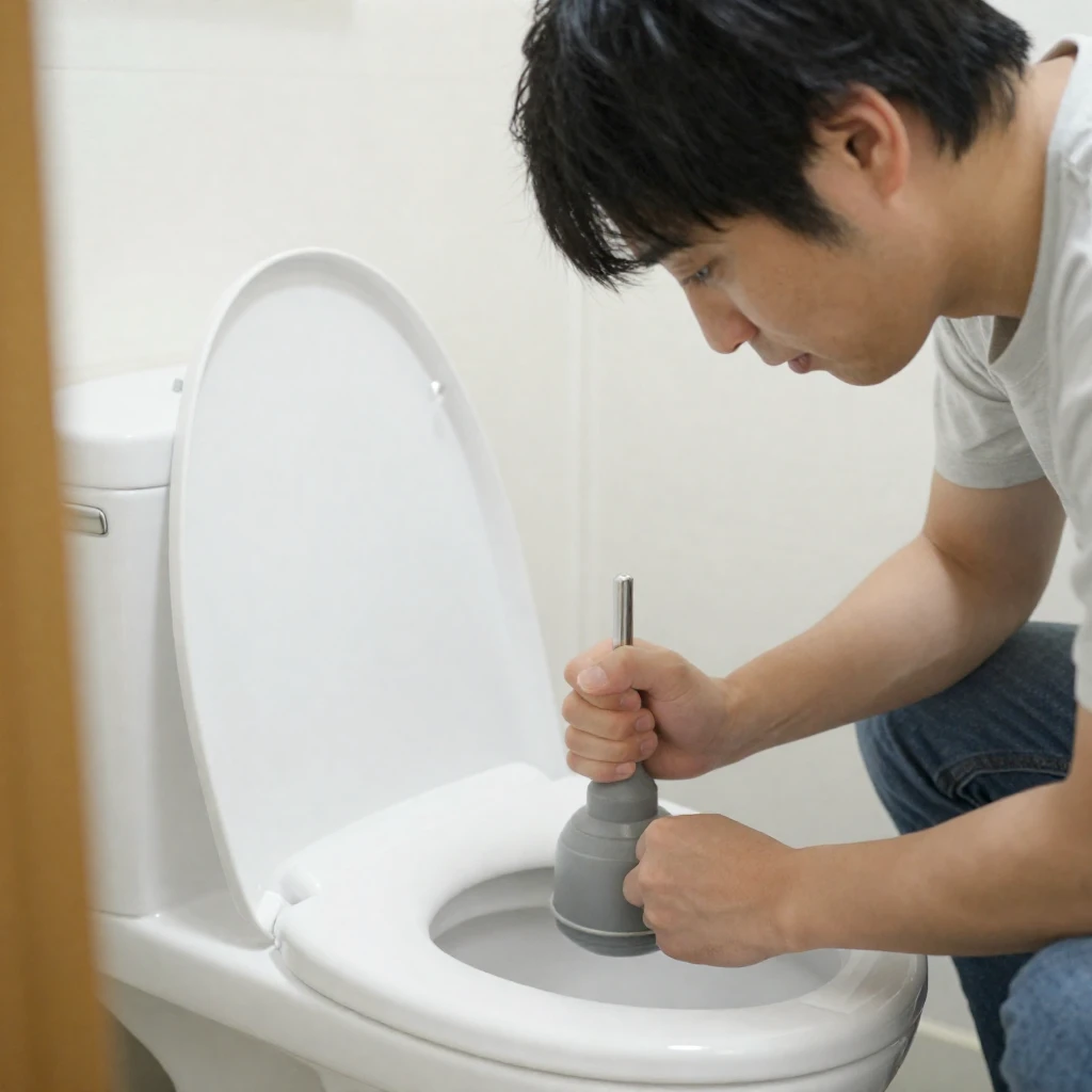 トイレのつまりの解消法
