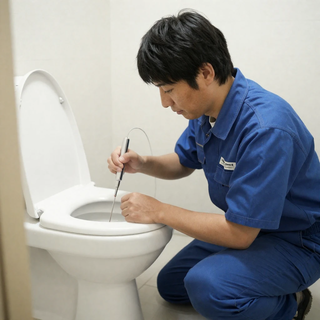 トイレのつまり解消事例
