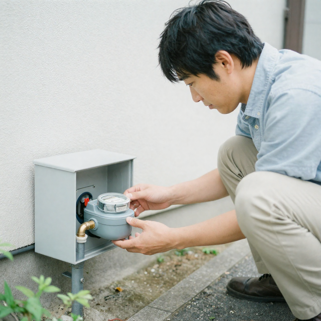 水道メーターの確認方法