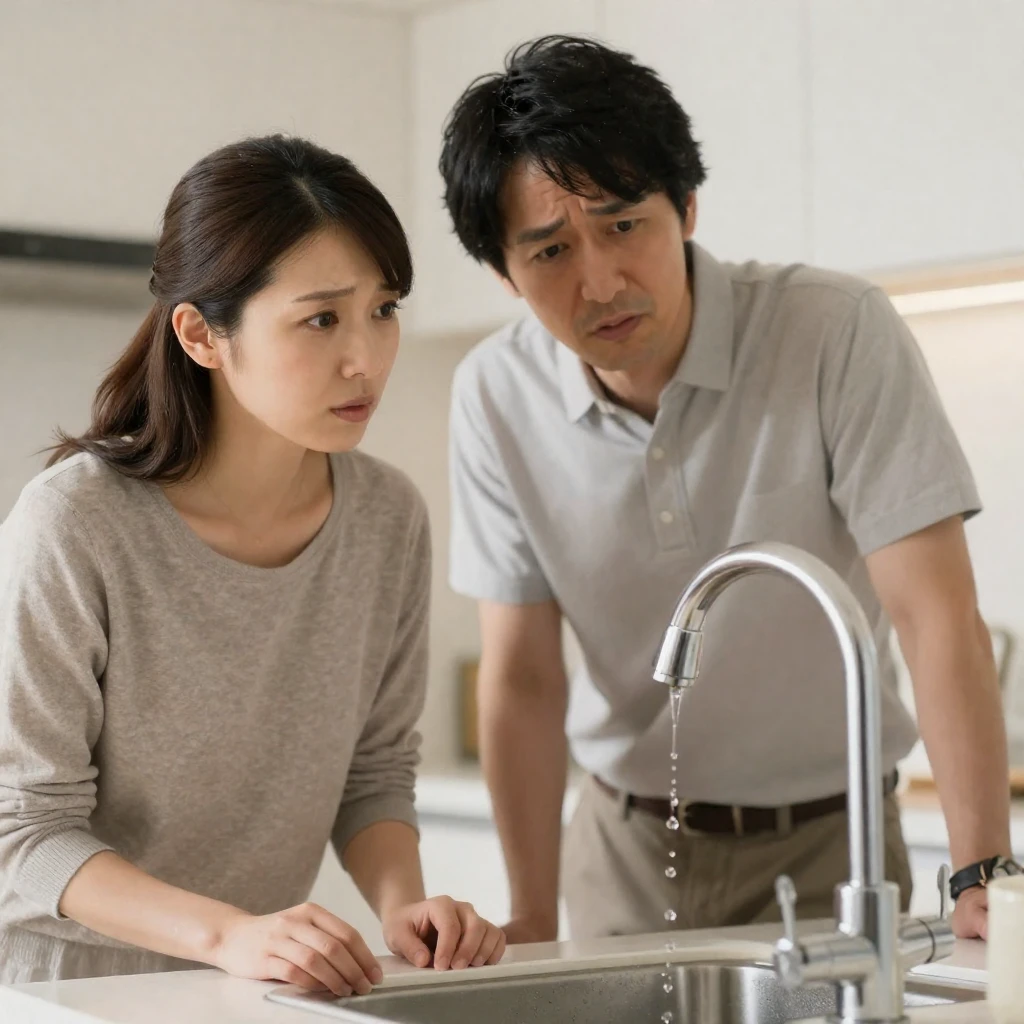 蛇口からの水漏れに悩む家庭