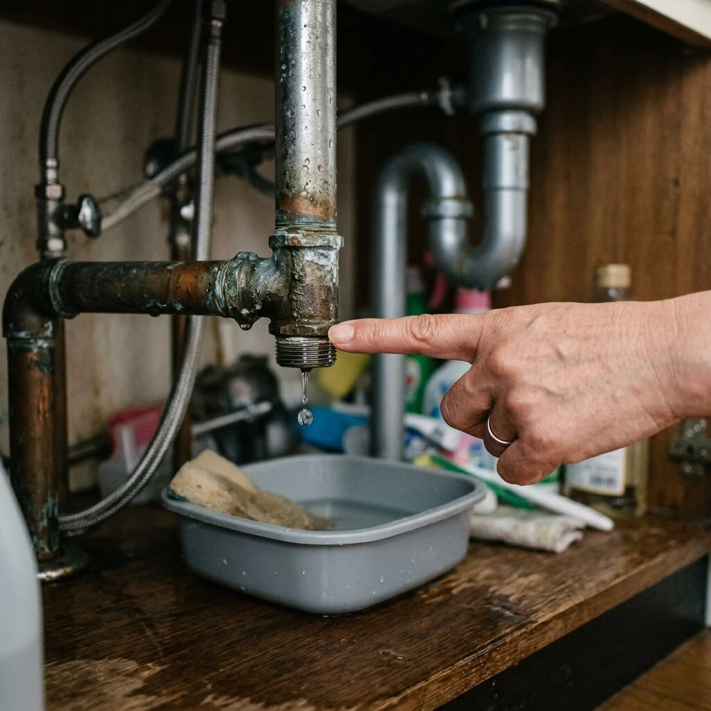 家庭でよくある水漏れの原因