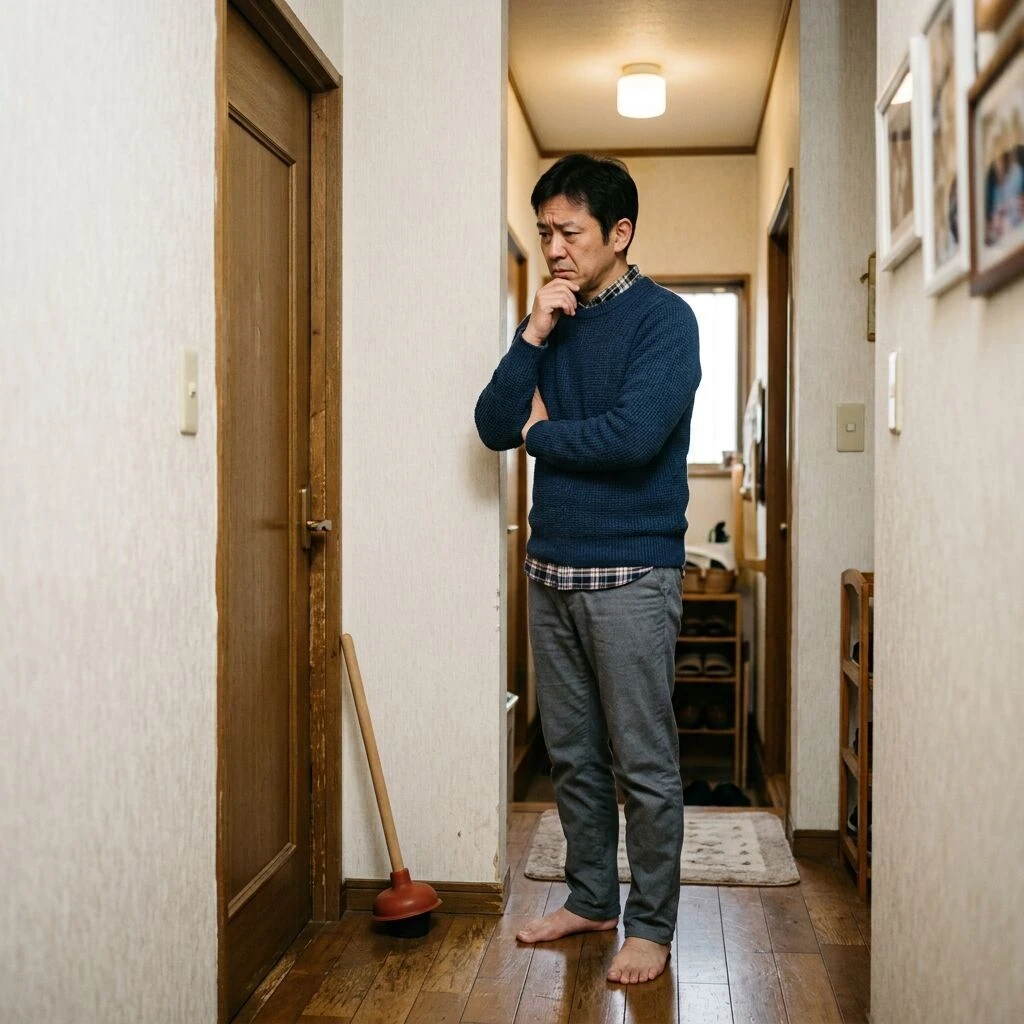 トイレの詰まりで呼び出しが多いＢさんの話
