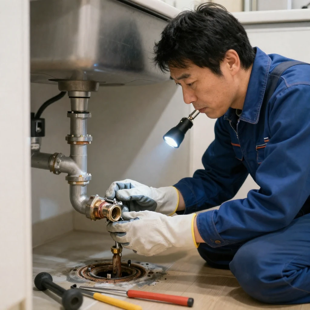 配管の破損や複雑な水漏れ