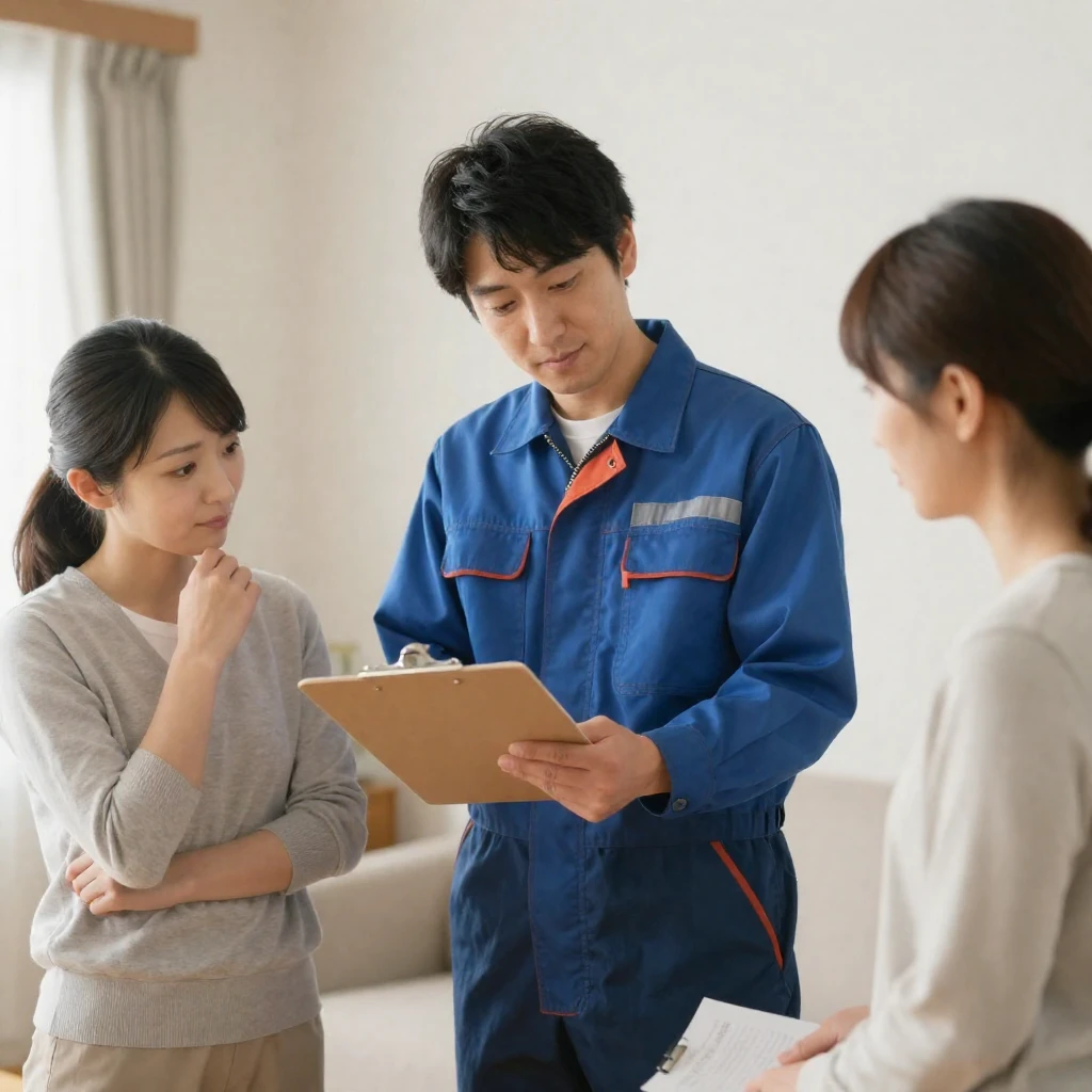 一般的なトラブルの修理費用の目安