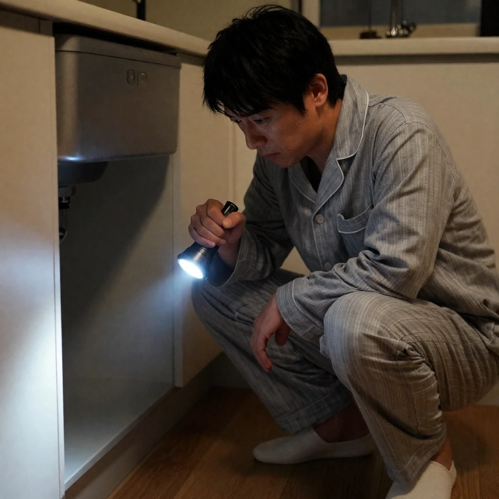 夜中に水漏れが発生した場合の対策