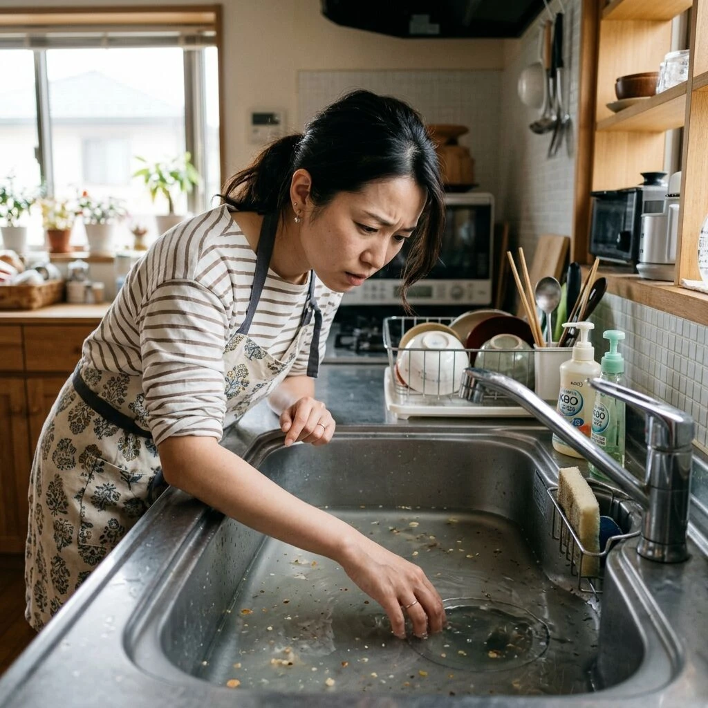 キッチンでの詰まり問題