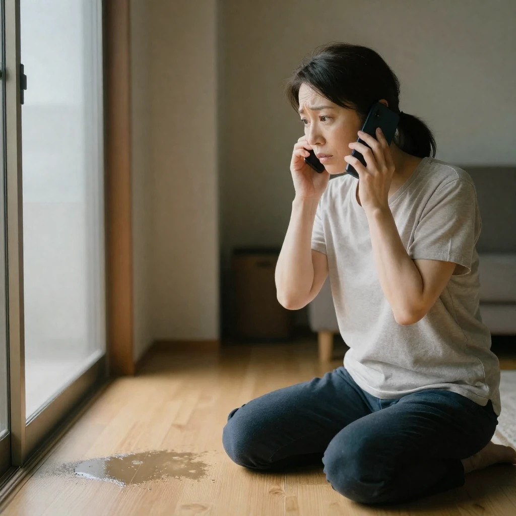 お客様からの相談内容: 水漏れ体験談