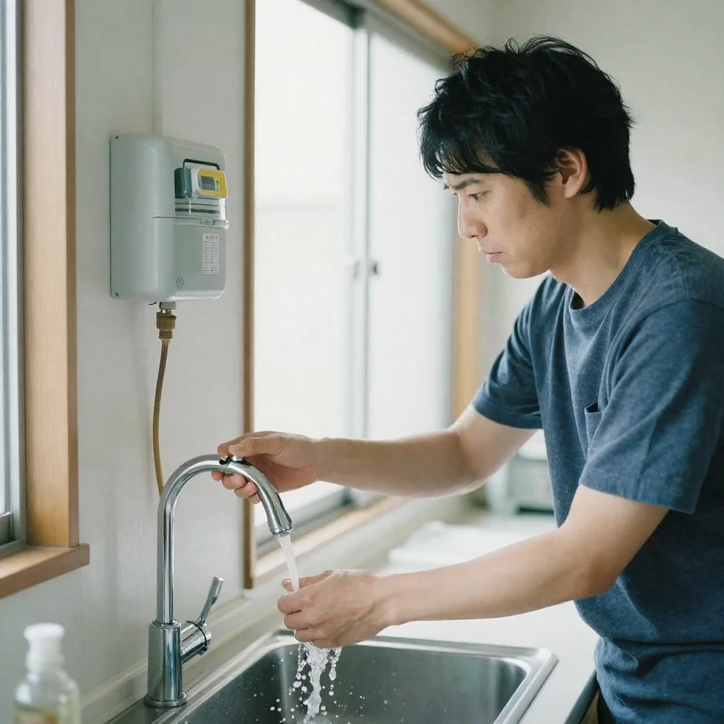 急に水が出なくなったときの対処法