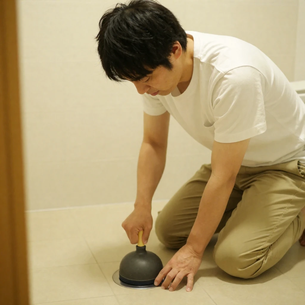 排水が詰まったときの応急処置