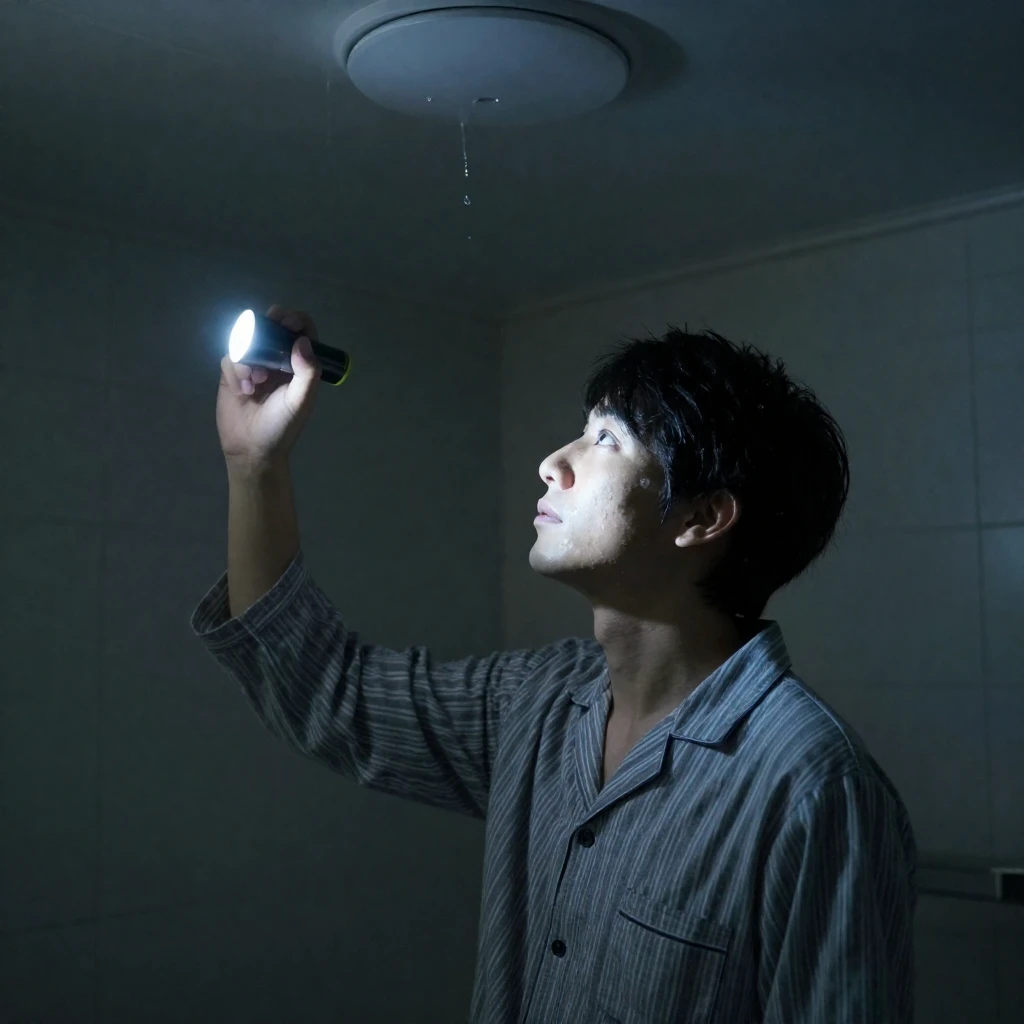 「水漏れで深夜にパニック！」でも冷静に対処