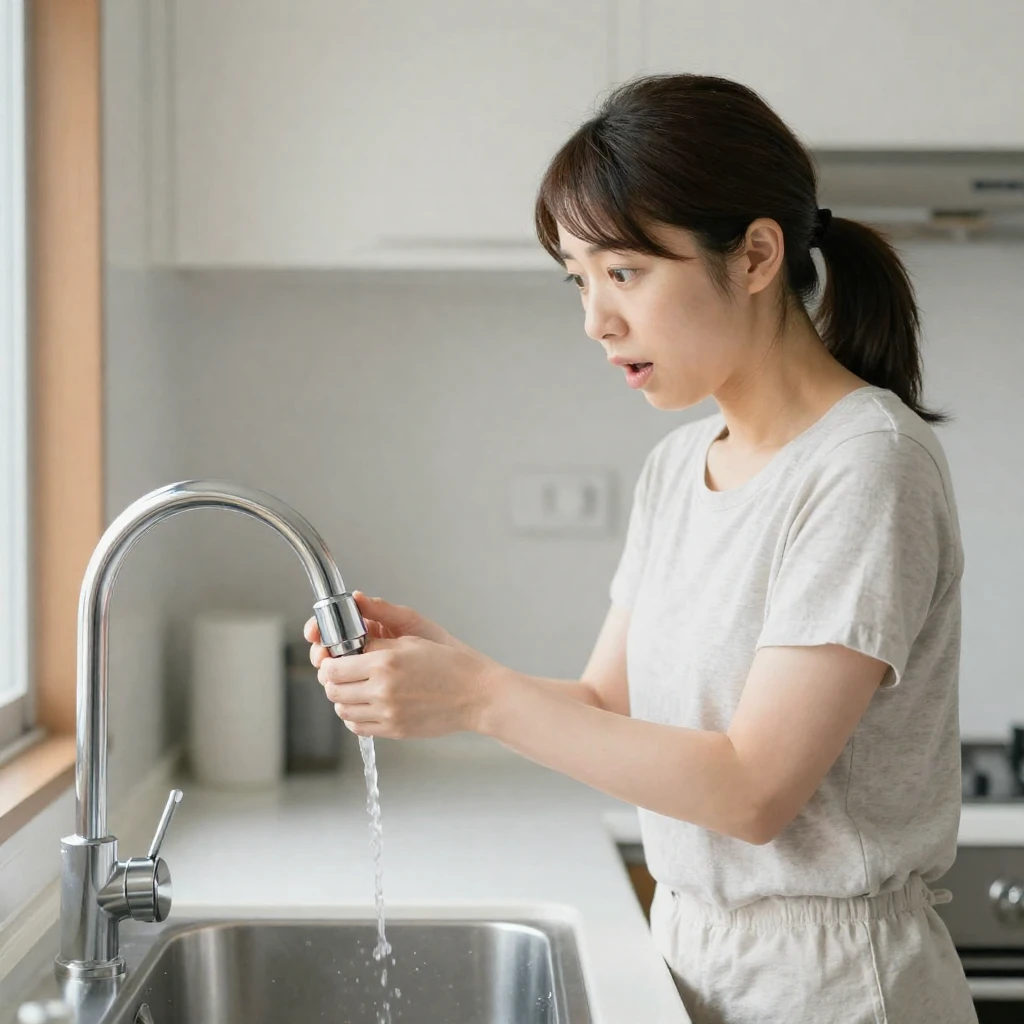 予期せぬ水道切断の体験談